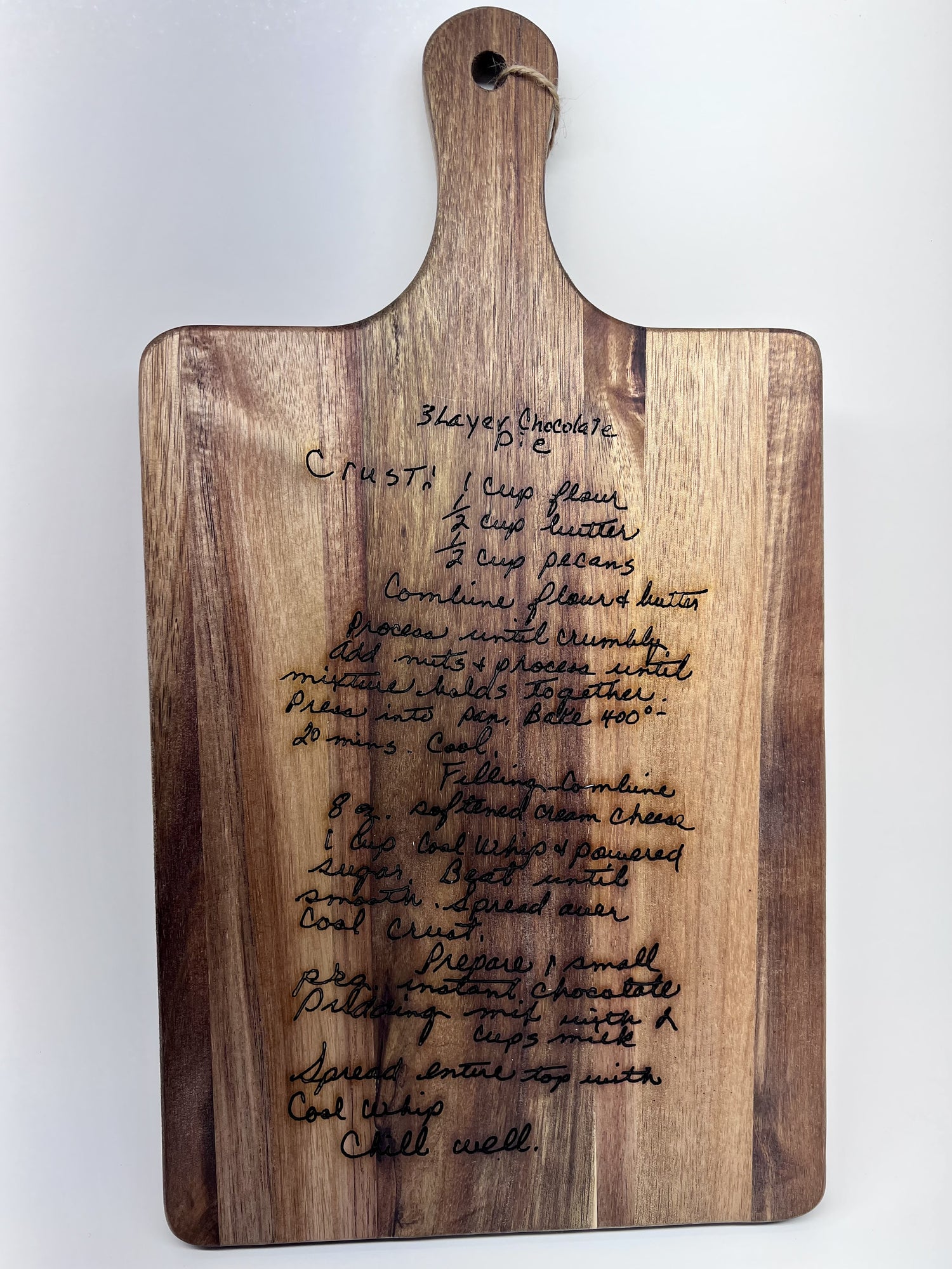 image of engraved cutting board