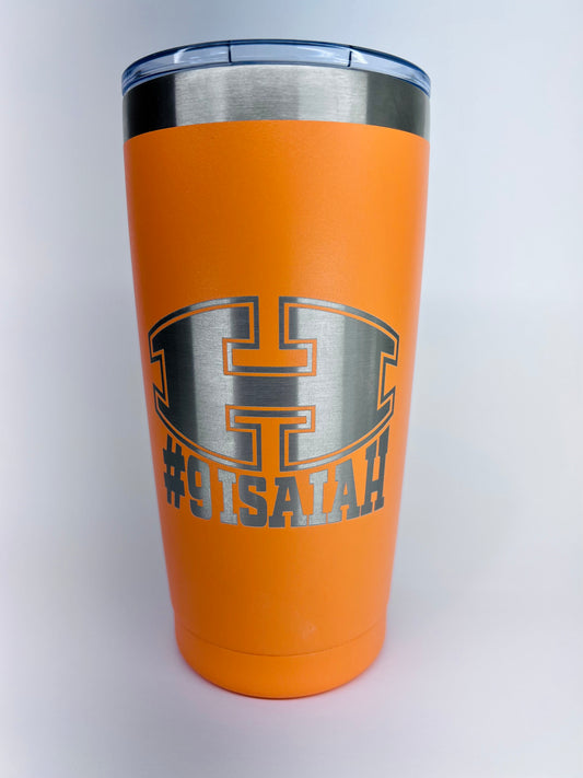 Engraved tumblers